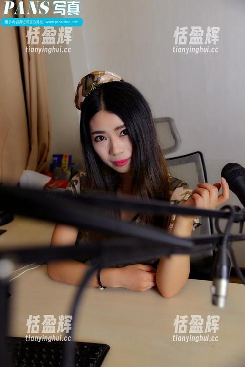 PANS写真 - 原图大起底，娜娜的黑色挑逗，分享一下让人不忍直视！