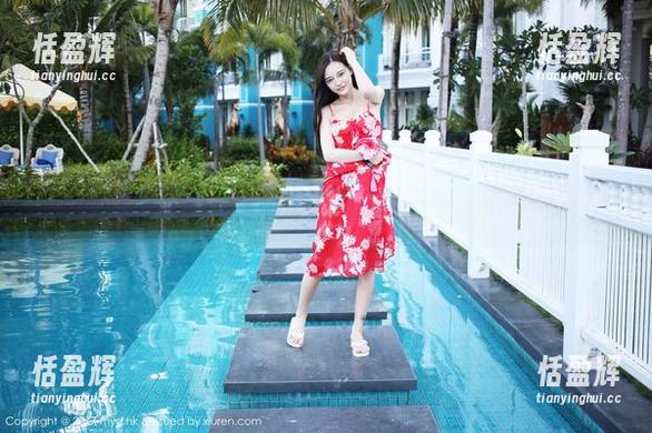 美媛馆 - 豹纹全套出炉，田芯娜Angel表示：敢不敢下载？