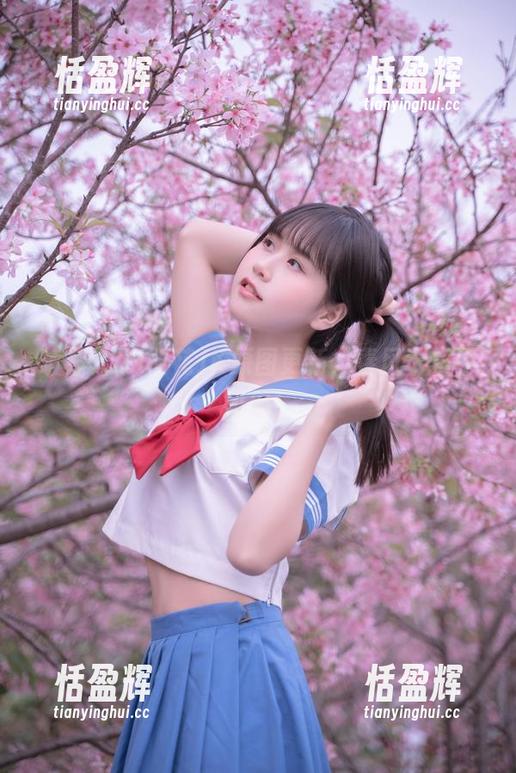 萌芽儿o0樱花JK原图更新，春风十里不如你！